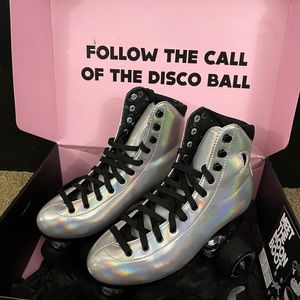 Holographic Roller Skates- Moonlight Roller